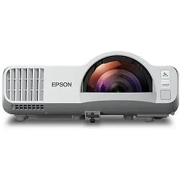 Epson America V11HA75020 PowerLite L210SF 4000-Lumen Full HD Short-Throw Laser 3LCD Projector, White