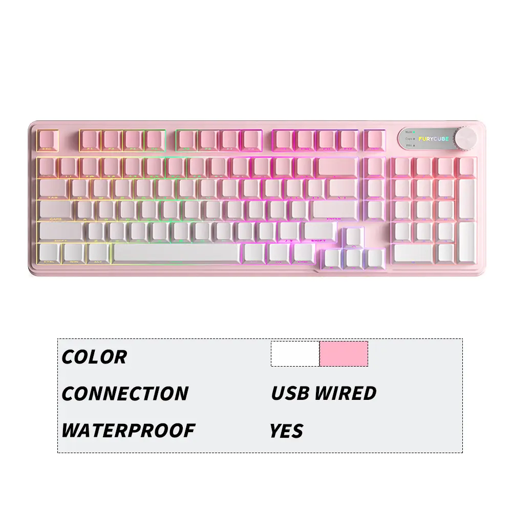 IP98 Peach Blossom Pink B(Wired)