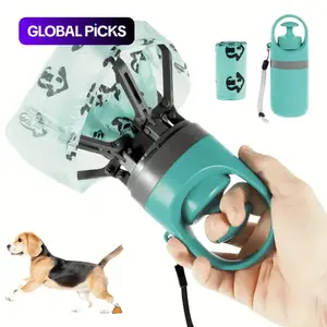 Portable Pet Poop Scooper, 1 Count Dog Waste Bag Holder, Pet Waste Bag Dispenser, Outdoor Dog Poop Scooper, Pet Supplies