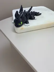 Shadow Wing Dragon – 3D Printed Fantasy Figure