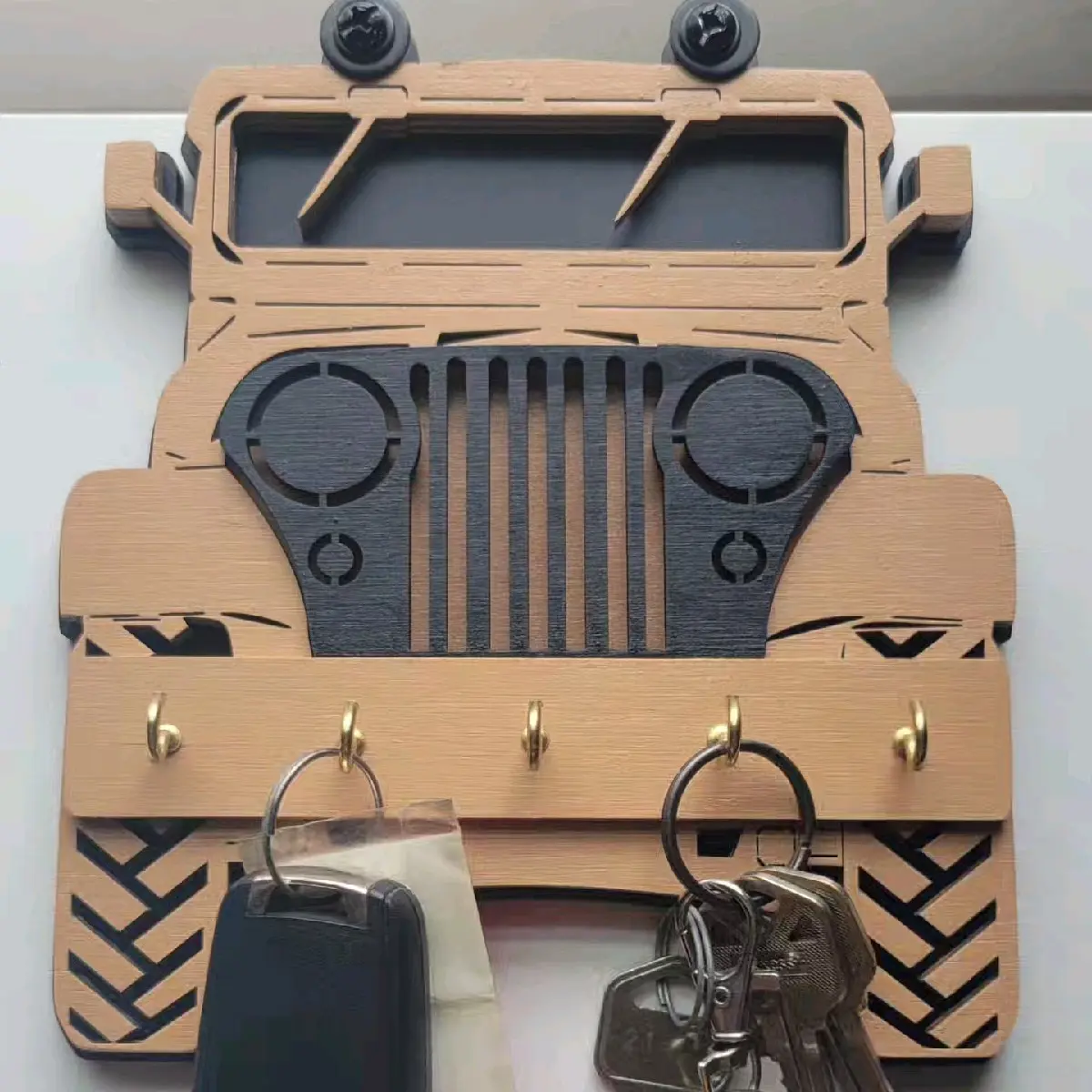 Custom Jeep Key Rack, Decor for home and garage