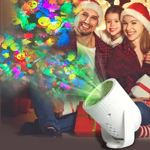 USB Projector Lamp 2025 New Night Light 16 Images Doodle Indoor Kids Cartoon Pattern Birthday Gift for Boys Girls Ultra S24 S25 Pneumatic Mouse Remote Control intelligent Portable Washable Foldable Projector Screen divoo mtivoo 2 outdoor speaker hologram