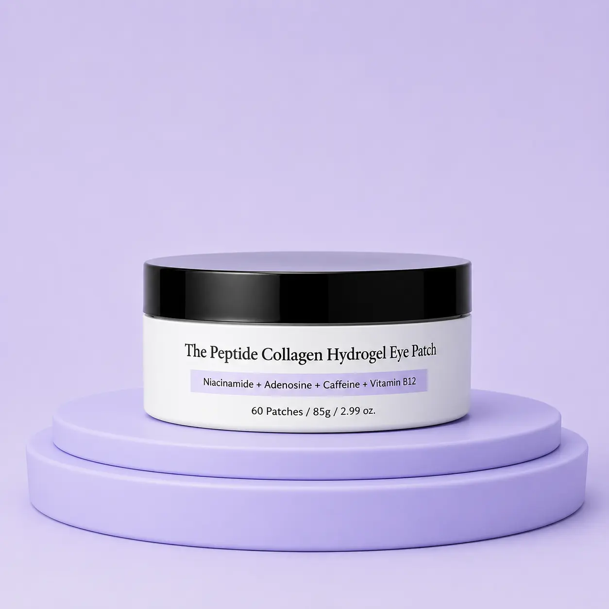 Peptide Collagen Hydrogel Eye Patches