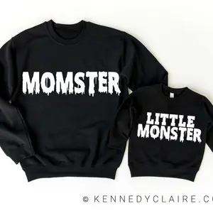 Momster & Little Monster Matching Sweaters