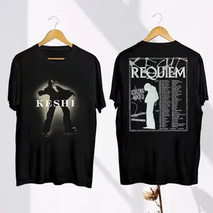 Keshi Requiem Vintage Shirt, 2024 Keshi Requiem World Tour Shirt, Keshi Fan Gift, Keshi Indie Music Shirt, Keshi Merch, Keshi Casey Luong