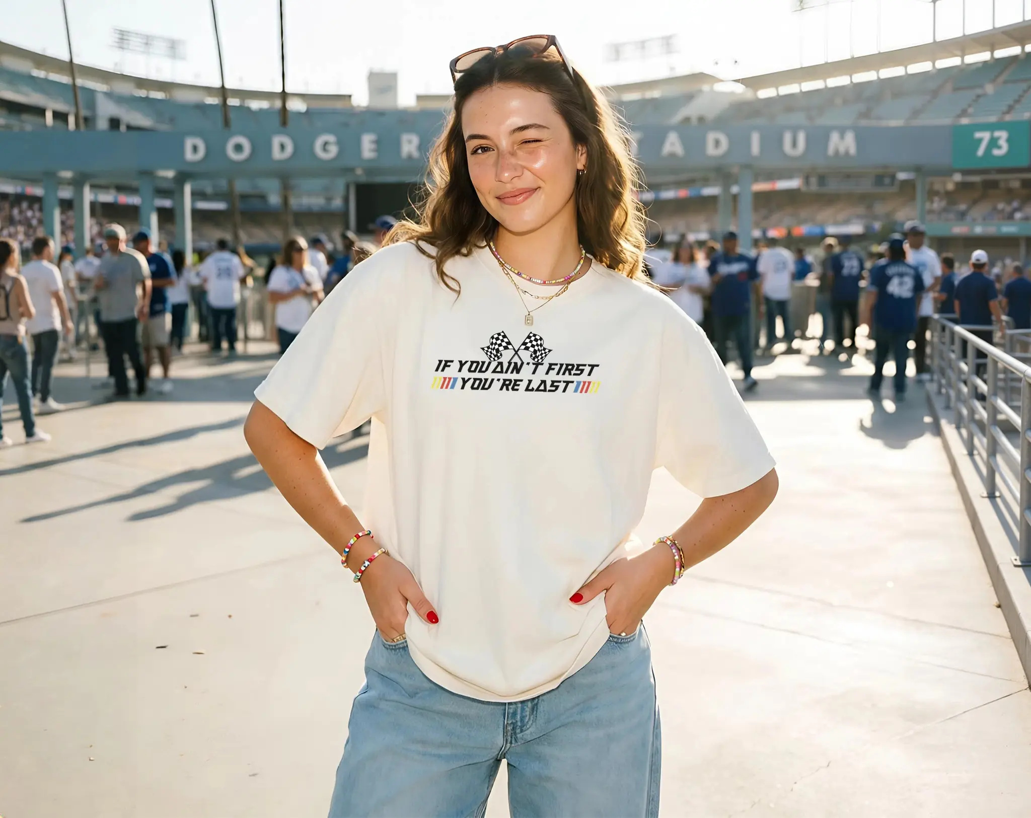 If You Aint First Youre Last Racing Shirt, Checkered Flag Graphic Tee, Comfort Colors Motorsport Shirt, Race Day Fan T-Shirt, Vintage Racing Quote Tee, Competitive Racer Graphic Shirt, Track Day Tee for Men Women Unisex