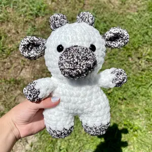 Crochet Cookies N Crème Cow