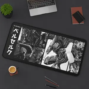 Guts Swordsman touchpad , Perfect gaming anime mouse pad, perfect gift mouse pad, desk and office decoration