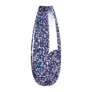 French Glitter Nail Art - Light Purple Colors - GF05