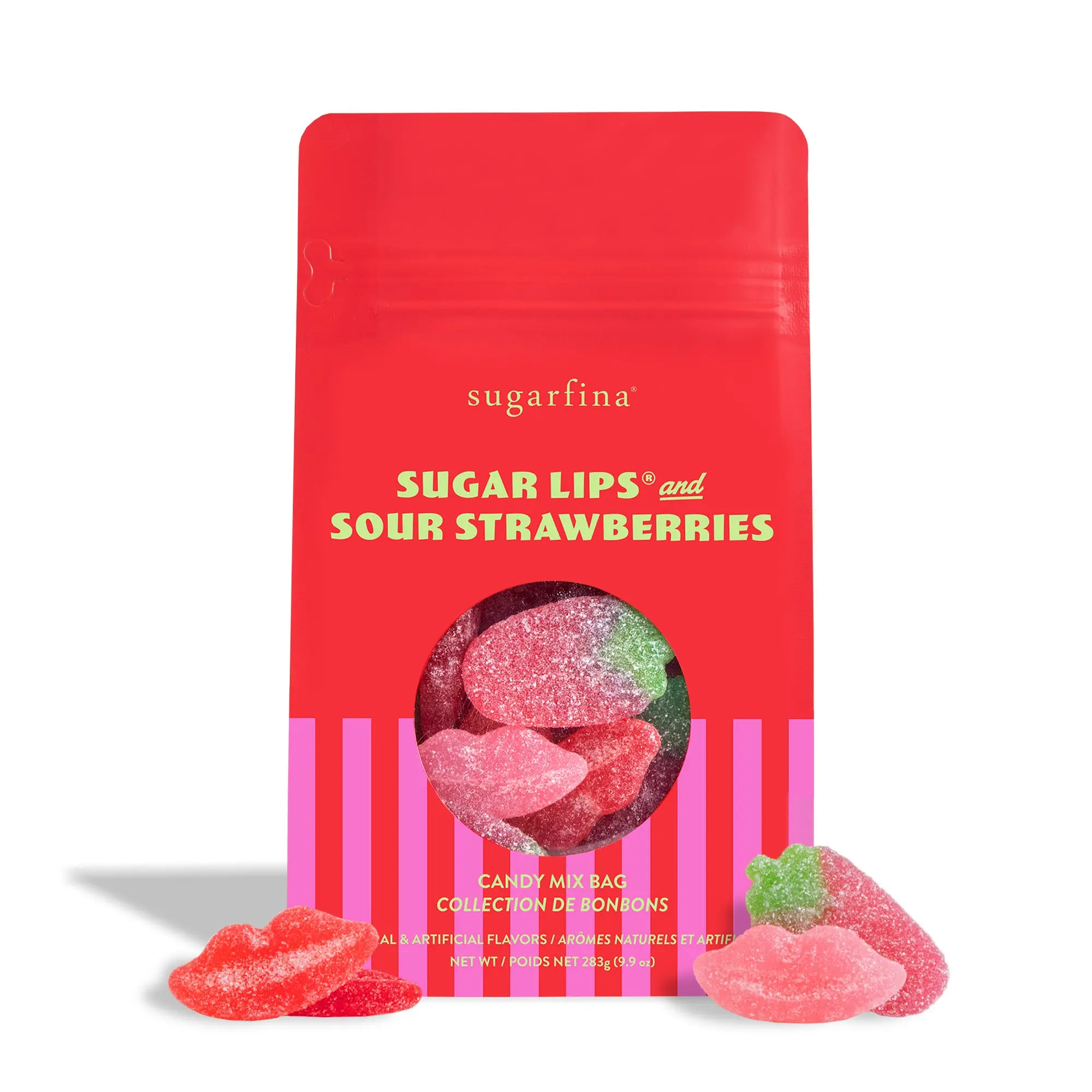 Sugar Lips® and Sour Strawberries Candy Mix Bag