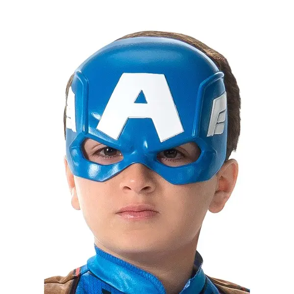 HalloweenCostumes Captain America Avenger Plastic Wing Mask, Kids' & Men's Special Occasion Costume Accessories