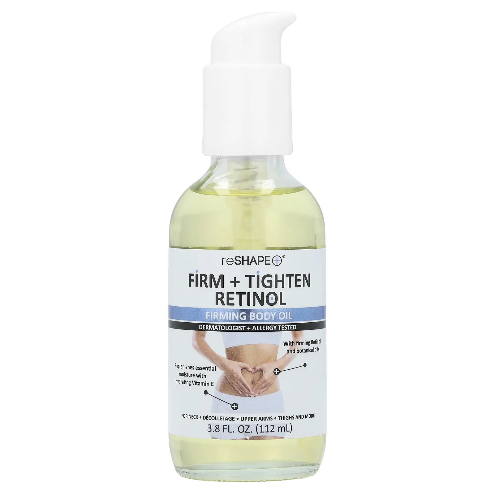 Reshape Plus Firm + Tighten Retinol, Firming Body Oil, 3.8 fl oz (112 ml) Reshape Plus Firm + Tighten Retinol, Firming Body Oil, 3.8 fl oz (112 ml)