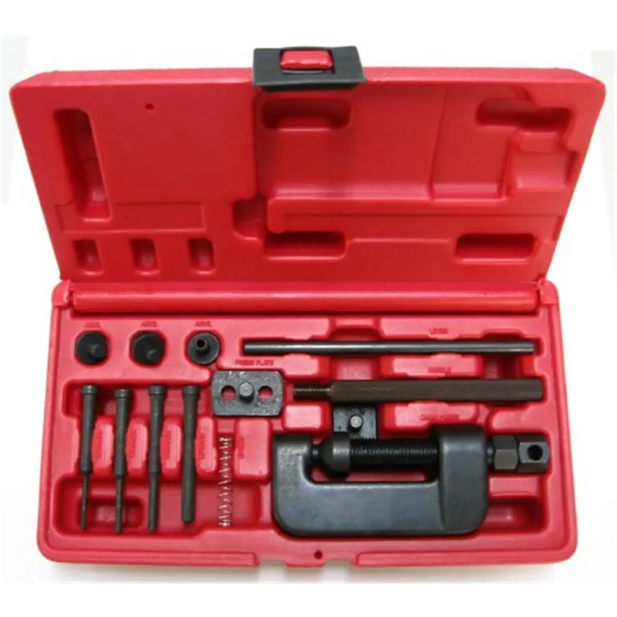 212 MAIN Large Lever-Type Chain Breaker Complete Kit with Riveter, 3 Anvils, Spring & Handle - 35-530 Compatible Hand Tool for Toys & Hobbies Chain Repair, Hand Tools