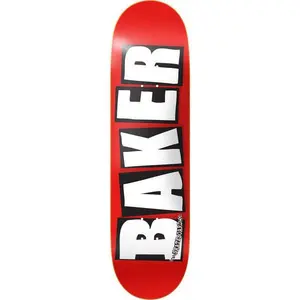 Baker Deck Logo White 8.0"