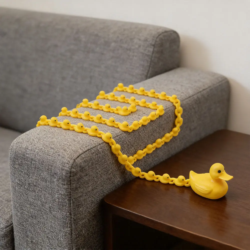 Cute Duck Family Figurine, Duck Statues, Gift for Kids & Collectors, Ideal for Home Decor, Playroom Accessories, Unique Animal Ornament, Decorations And Ornaments, Decorative Ornaments