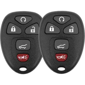 Suitable for 07-14 Chevrolet Buick Car Keyless Entry Remote Key Replacement, 2 Pieces