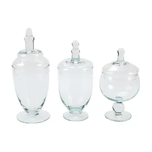 Glass Jar Set - 3 Pc.