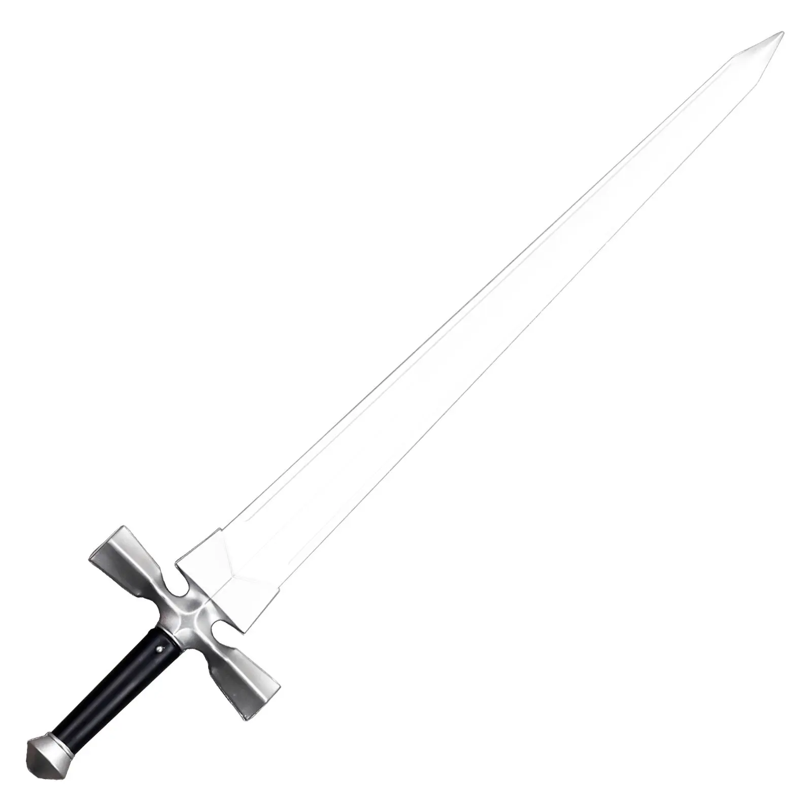 Munetoshi 39" Foam Silver Legacy Beginner Dragon Sword Halloween Costume Prop Cosplay LARP Prota