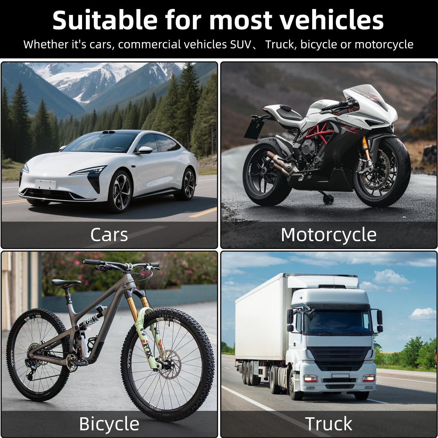 50/100 pcs Tire Repair Rubber Nail Kit Large & Small Plugs with Screwdriver Tubeless Tire Fast Repair for Cars Motorcycles Durable Reliable Seal Universal Compatibility