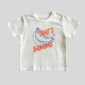 That's Bananas Baby Tee, Funny Banana Graphic Baby Tee, Cute Fruit Aesthetic Shirt, Y2K Retro Vintage Style Top