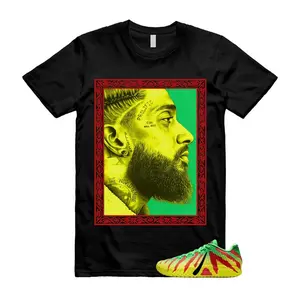 Ja 3 Green Spark Black University Red Dynamic Yellow Match T Shirt, NIP Graphic Tee, 90s Hip Hop Tee, Gift For Women and Man Unisex T-Shirt, Cozy Gift