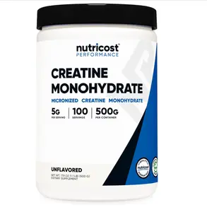 BIG SALE 2026!!!  Nutricost Creatine Monohydrate Micronized Powder 500G, 5000mg Per Serv (5g) - 100 Servings, 17.9 Oz