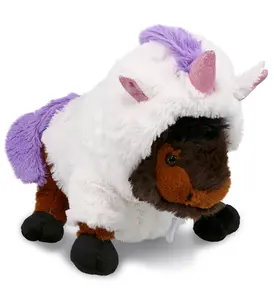 PLUSH UNICORN - SUPER SOFT PLUSH - WILD SMALL BUFFALO