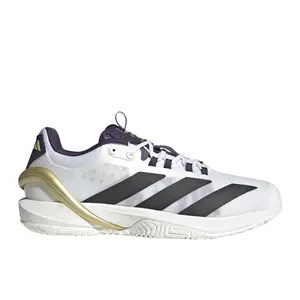 adidas Mens Adizero Cybersonic 2 Tennis Sneakers Shoes - White