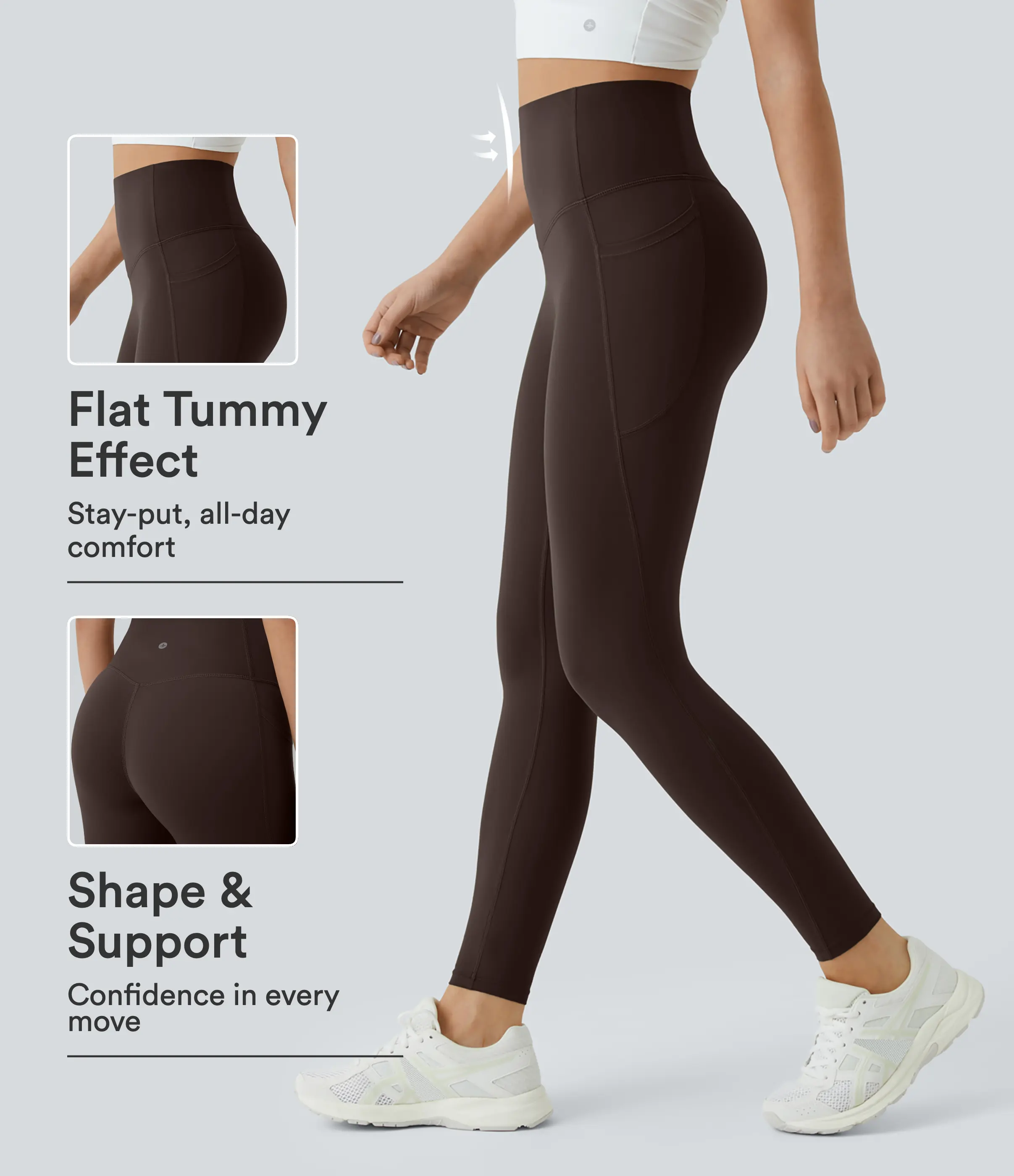 【Creator’s Pick】Halara UltraSculpt High Waisted Tummy Control Pocket Shaping Training Leggings 【Creator’s Pick】Halara UltraSculpt High Waisted Tummy Control Pocket Shaping Training Leggings
