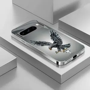 Suitable for [Google Pixel 8 Pro] Light luxury crystal eagle pattern and scorpion glass electroplated mobile phone case, exquisite and gorgeous 995