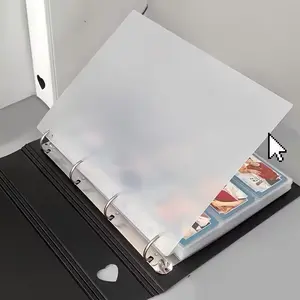 Rectangular Photo Album with Strap, Durable Plastic Material, Ideal for Home Decor & Memory Storage, Stylish Design