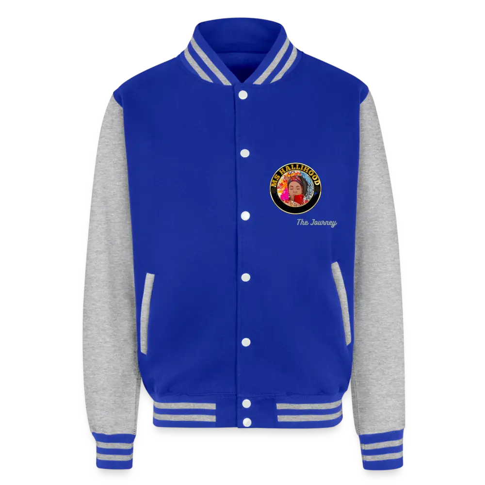 Just Hoods Heavyweight Letterman Jacket casual coat Just Hoods Heavyweight Letterman Jacket casual coat