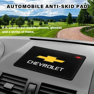 Chevrolet Car Anti-Slip Mat, Waterproof Durable Material, Dashboard Protection Pad, Washable Non-Stick, Stylish Automotive Decor