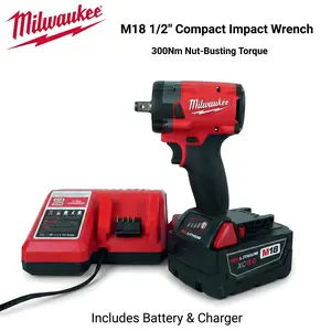 aukee M18 FIW212 3500IPM Impact for Car Repair job site workshop use 4-mode control drive