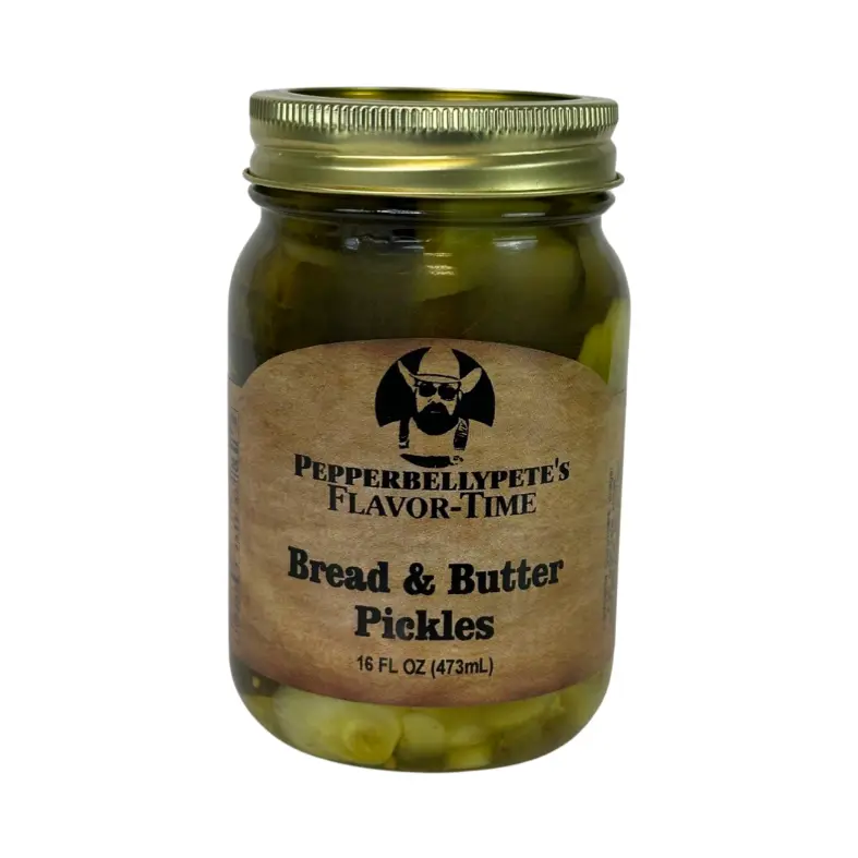 Pepper Belly Pete's Bread & Butter Pickles