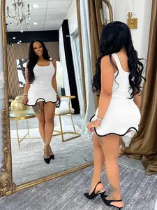 USBOUTIQUE CHIC Summer Women's Relaxed Fit Long Sleeveless Dress Loose Silhouette Everyday Slip Dress in Premium Viscose Blend for Comfortable Casual Wear