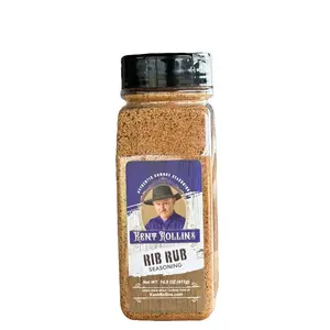 Cowboy Kent's Rib Rub - Custom Blend of Spicy Sweet Smoke Flavor for BBQ