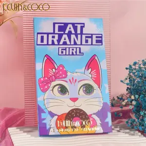Kevin & Coco Cat Orange Girl Face Palette - Eyeshadow Makeup eyeshadow makeup Contour Shimmer Glitter Metallic Cosmetic