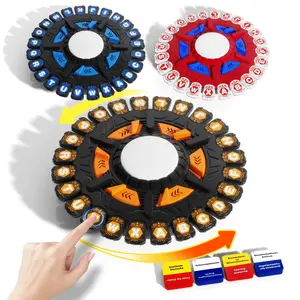 Fast-Paced Family Board Game, Choose a Category & Race Against the Timer, Fun Learning Game for 2-8 Players, Ages 8+, 36 Cards, 15-20 Min Play, Tabletop Games