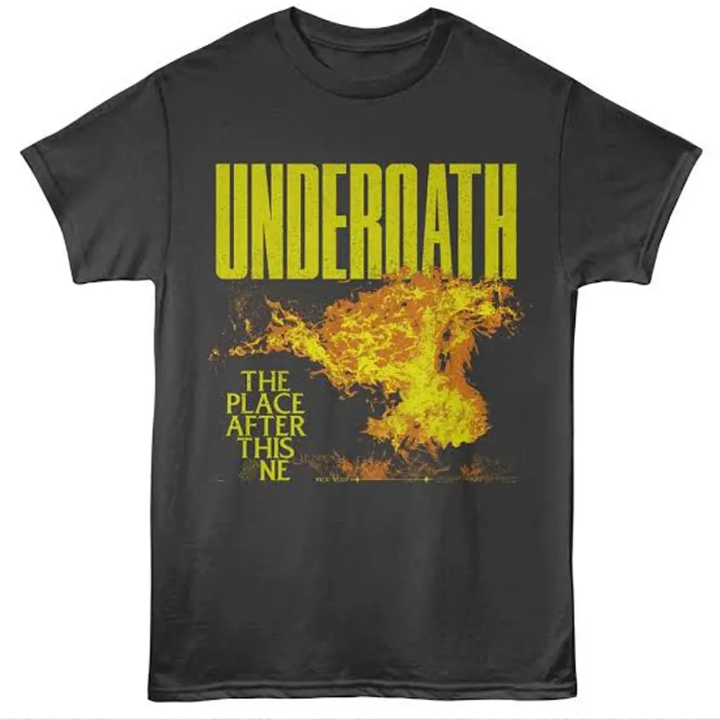 Underoath They're Only Chasing Safety Tour 2026 Vintage Metalcore Graphic Unisex T Shirt Define The Great Line Fan Collection HY5774
