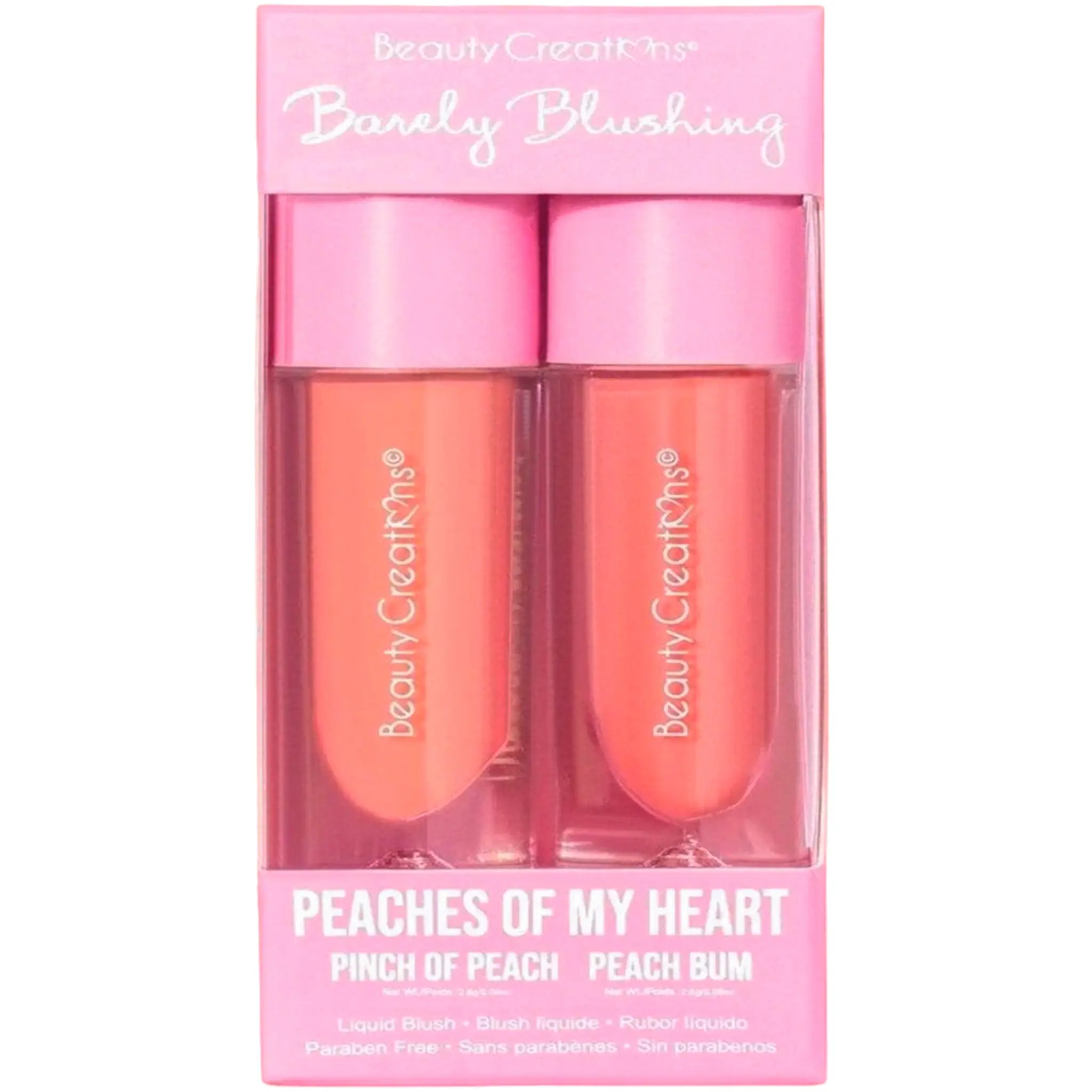 Rubor Líquido Barely Blushing Beauty Creations - Venta al por Mayor 12 Unidades (LBC)