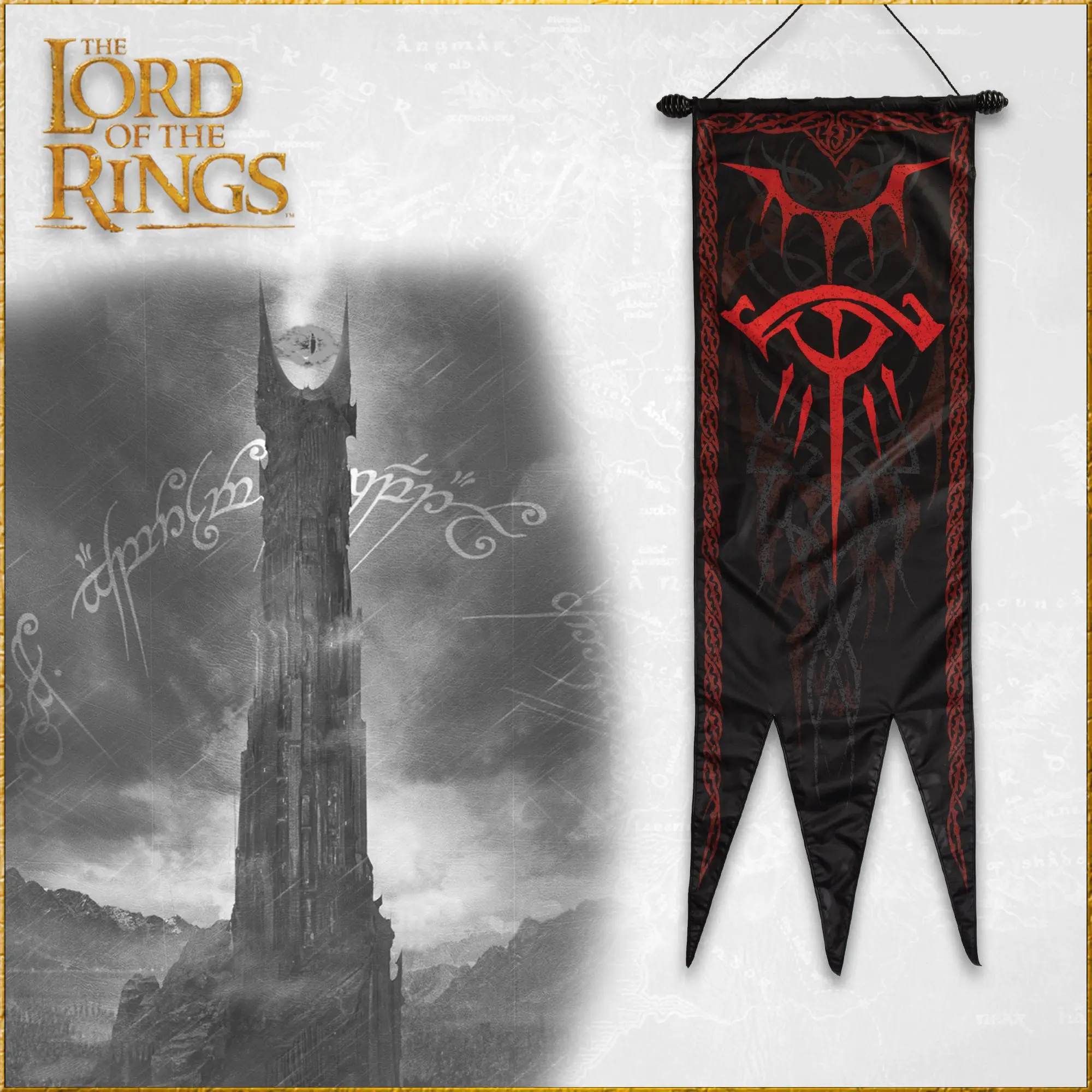 LOTR Sauron War Banner