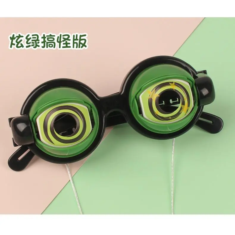 Gaudy green and funny style