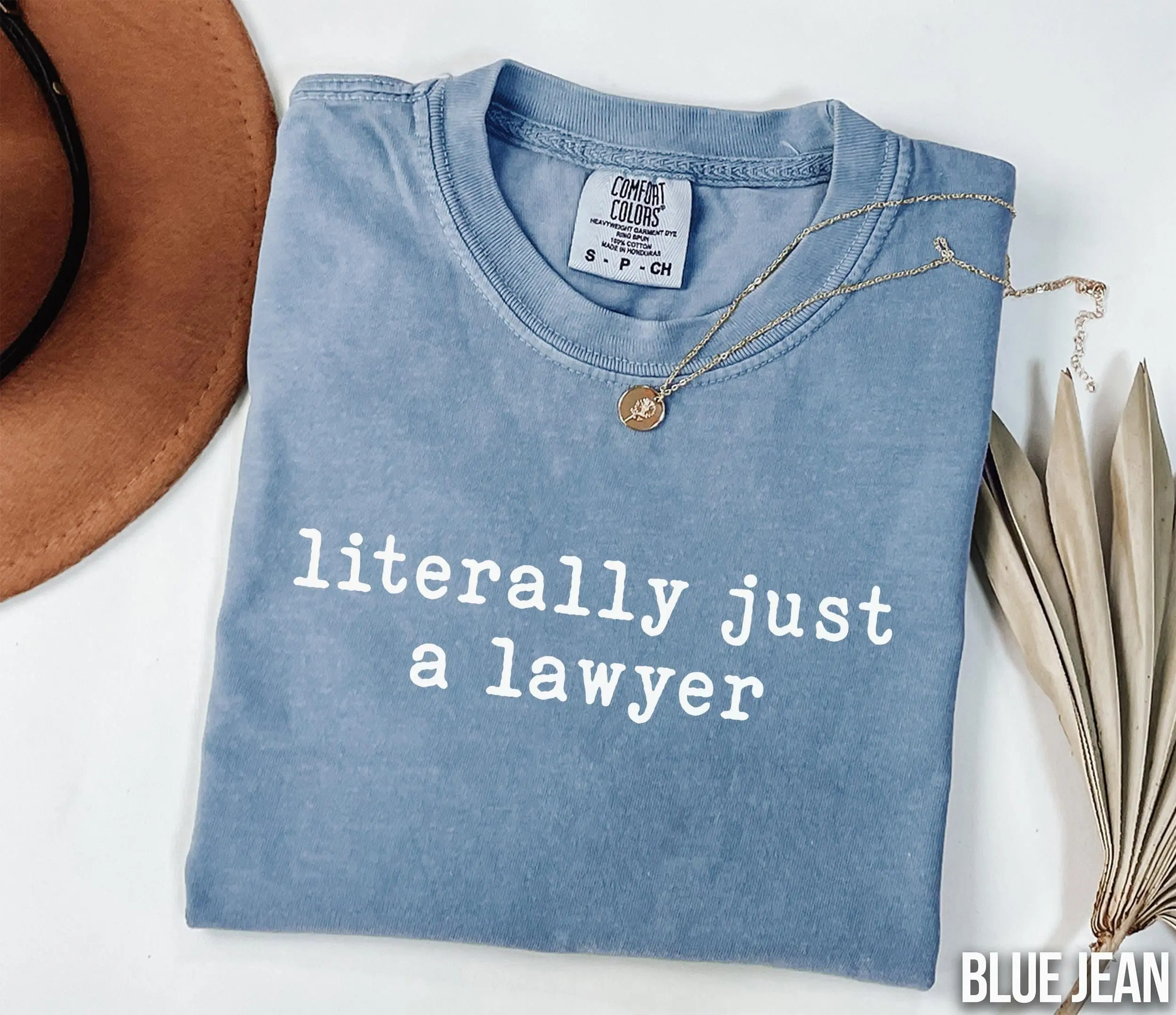 Comfort Colors Lawyer Shirt, New Lawyer Gift for Attorney, Law School Graduation Gift for Future Lawyer, Bar Exam Gift, Law School Graduate Fit Top Womenswear Comfy