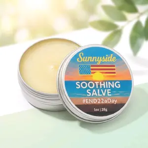 Sunnyside Soothing Salve Topical with Terpenes –Sunnyside of Chief - Hand-Crafted, Fast-Absorbing, Aromatherapy Scented | For Hands, Joints, Muscle Recovery | 1oz (28g)