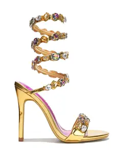 VALENTINA | JEWEL SPIRAL HEELS