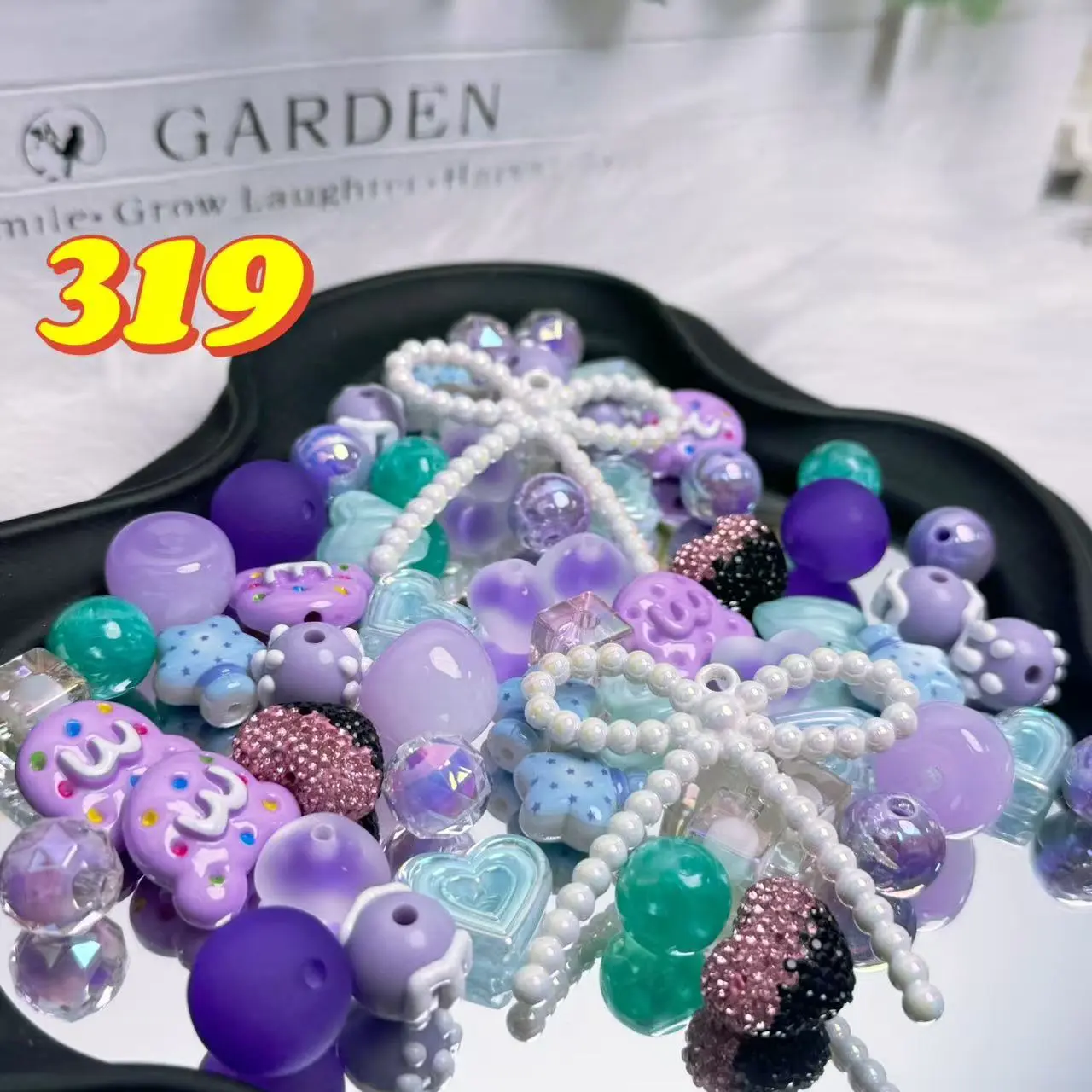 [Buy 1 Get 1] Rainbow-Daily New Arrivals |Acrylic Bead Mix for DIY Craft Beadable Pen Bracelets Phone Charms Necklaces Versatile Use