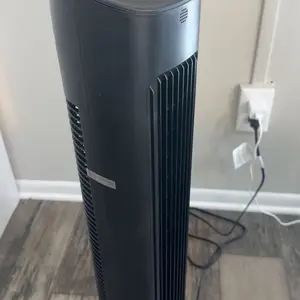 Electactic Tower Fan Portable Electric Oscillating Fan Quiet Remote Control Bladeless Floor Fan 3-Spped Wind Mode 12H Timer Bedroom Office