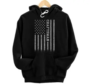 Craftsman American Flag Hoodie, Sweatshirt, T-Shirt