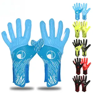 New goalkeeper gloves 20.0, breathable, non-slip, 4mm latex, no finger guards, for competition and training soccer accessories football drip goalie